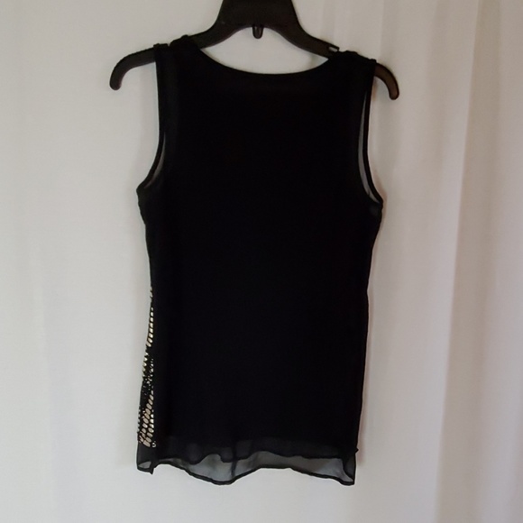 Ana tank top...gold and black - Picture 4 of 4